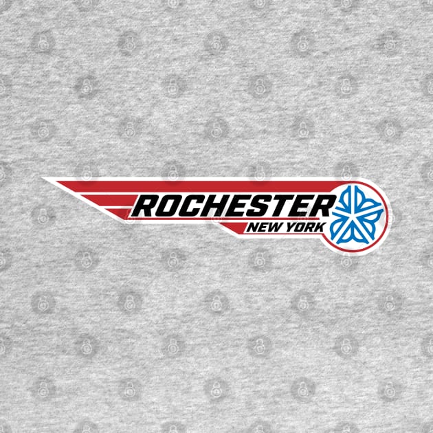 Officially Licensed 80s Rochester Baseball Logo by patrickkingart